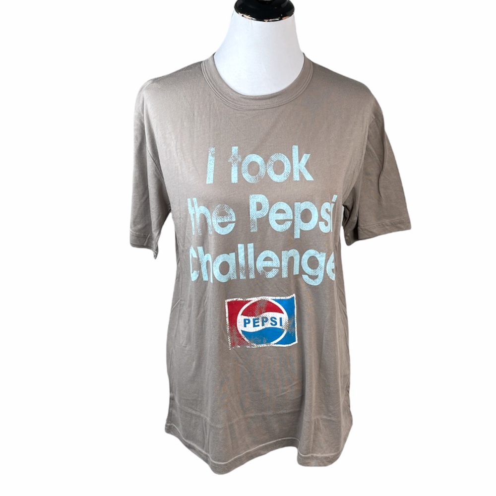 Junk Food I Took The Pepsi Challenge! T-Shirt, Gray,  X-Large